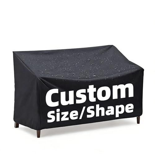 Custom Size Patio Furniture Covers, Cut to Shape Outdoor Waterproof Cover, Tailor-made All-Weather...