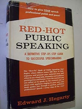 Hardcover Red-Hot Public Speaking Book