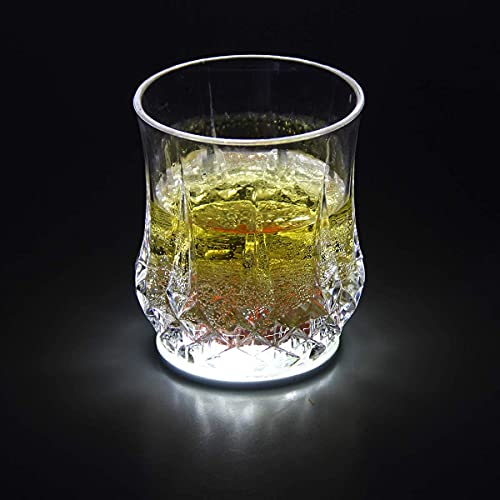 LED-coaster-5-Pcs-LED-Car-Coasters-Light-Up-Coaster-led-coasters-for-drinks-car-LED-Bottle-LightsBottle-GlorifierLED-Sticker-Coaster-Discs-Light-Up-for-DrinksFlash-Light-Up-Cup-White