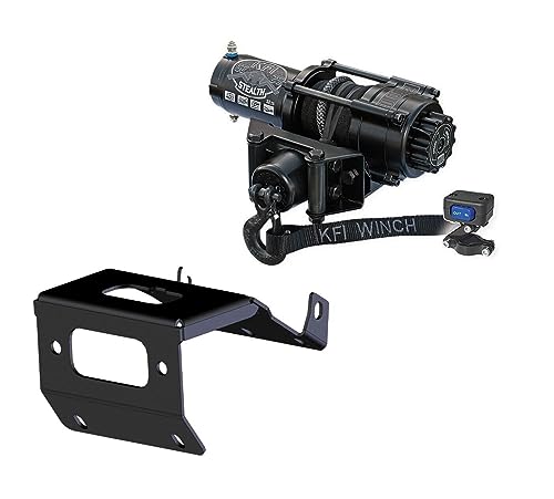 KFI SE25 2500lb Winch y Kit de Montaje para ATV miniatura 1