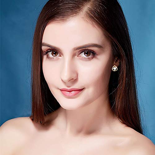 63Pairs Fashion Earrings with Tassel Earrings Layered Ball Dangle Hoop