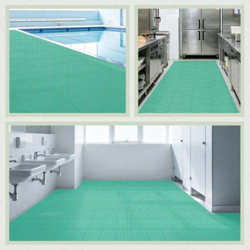 Alfombra de PVC para Baño y Piscina con Drenaje Rápido 4