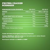 IronMaxx Protein Cracker - Rosemary 100g | Knuspriger und zuckerarmer Snack mit 21% Eiweiß | Gebacken und nicht frittiert