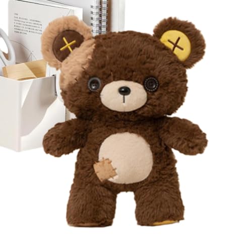Peluche de 35 cm con ojos de botón y juguetes suaves de preescolar para fiesta de cumpleaños