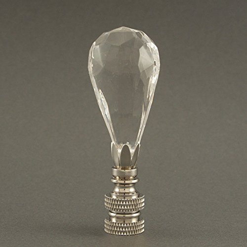 Image of SOLID BRASS NICKEL-PLATED 6-PRONG FINIAL BASES - MAKE YOUR OWN