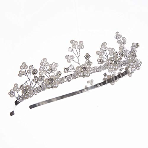 Girls Flower Wreath Headpieces Headband Handmade Adjustable Halo Floral Crown Hair Flower Vine Princess Birthday Accessory