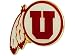 NCAA Utah Utes Logo Pin
