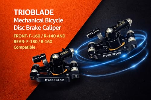 Image of Matelco Bicycle Disc Break Set Thradless for All Bikes Cycle Stainless Steel Kit Complete Set for Bicycle Disk Break (Pack of 1)