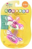 First Years Y6196 GumDrop Infant Pacifier Assorted Colors 2 Count