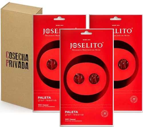 Joselito Sobre Paleta Gr - Envío 24 H - Blíster Regalo Del Mejor Jamón Del Mundo Loncheado - Enviado Por Cosecha Privada 3 Sobres Joselito Sobre Paleta Gr - Envío 24 H - Blíster Regalo Del Mejor Jamón Del Mundo Loncheado - Enviado Por Cosecha Privada 3 Sobres