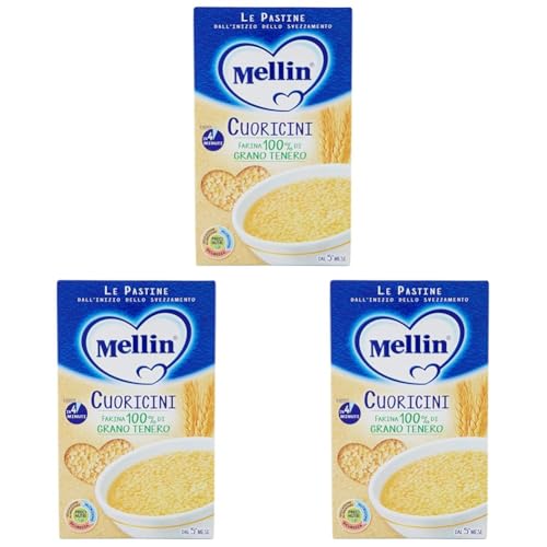 Mellin Pastina Cuoricini, 320g (Confezione da 3)