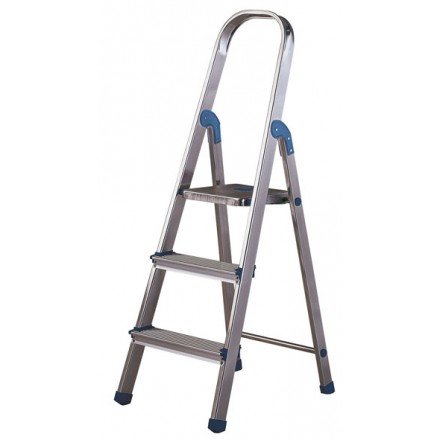 Rolser S.A. - Escalera Aluminio 3 peldaños