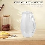 Mobestech Large Fruit Infuser Water Pitcher 2.5L Infusion Flavor Pitcher Shatterproof Acrylic Filter Jug Carafe