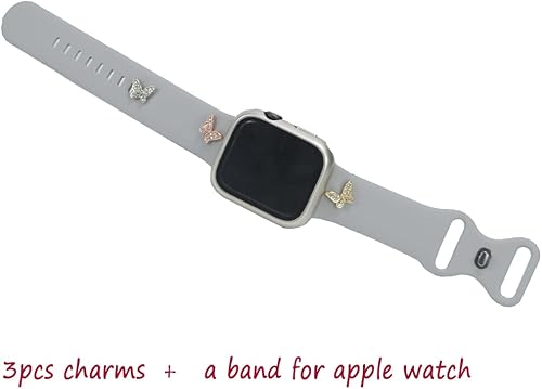 Miniatura 2 de Dijes para correa de reloj (correas para iWatch incluidas) compatibles con Apple Watch de 1.49, 1.57, 1.61, 1.65, 1.73 y 1.73 pulgadas, Series 8