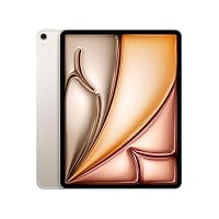 Apple 13" iPad Air (M4): Liquid Retina Display, 512 GB, 12 MP Front‑/Rückkamera, WLAN 7 mit Apple N1 + 5G Mobilfunk, Touch ID, Batterie für den ganzen Tag – Polarstern – Ansicht 1