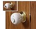 Mommy’s Helper Door Knob Covers, 2 Count Child-Resistant Safety Covers for Standard Round Doorknobs
