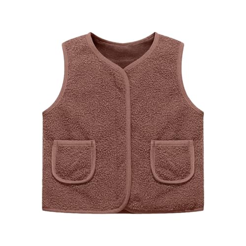 Generisch Teddy Fleece Weste Kinder Mädchen Fleeceweste Jungen...