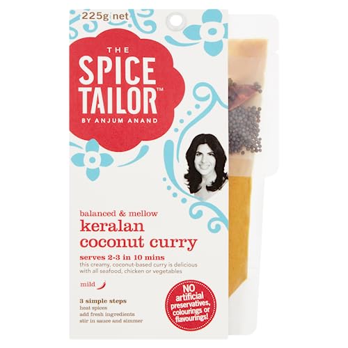 The Spice Tailor Indian Curry Sauce Kits Keralan Coconut Curry 300 g Packet (Pack of 5)
