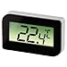 Xavax Digitales Kühlschrankthermometer (zum Aufstellen, Hängen oder magnetischen Anhängen im Kühlschrank, Gefrierschrank, Tiefkühltruhe, min. -30 Grad, max. +70 Grad) Gefrierschrankthermometer schwarz