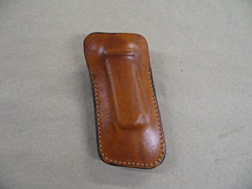Kimber Micro 9 9mm Leather IWB Inside Waistband Magazine Mag Pouch CCW TAN USA