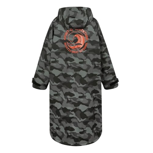 Regatta Herren Wasserdichter Wickelmantel, Grau, L/XL