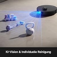 Mova P70 Pro Ultra Saug- & Wischroboter, 30.000Pa Saugkraft, 260U/min Wischmotor, 12N Bodendruck, Seitenbürste & Mopp flexibel erweiterbar, 100°C PTC JetSpray Dryboard, 1 Std. schnelle Mopp-Trocknung – Ansicht 6