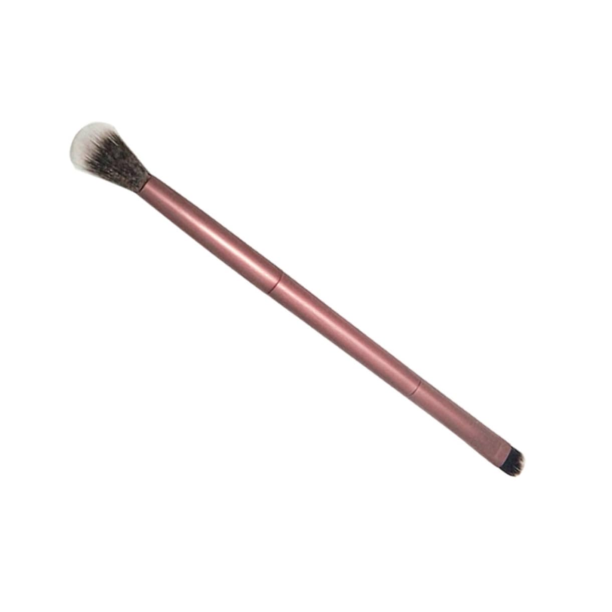 Gogogmee Makeup Brush for Foundation Eyebrows Double-ended Cosmetics Brush Dense Fiber Bristles for Ladies