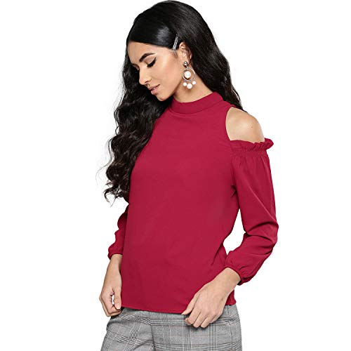 Image of Harpa Women V-Neck Solid Top
