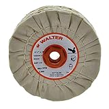 Walter 07T425 Linear Finishing Buffing Abrasive Drum, 3800 Maximum RPM, 4-3/4