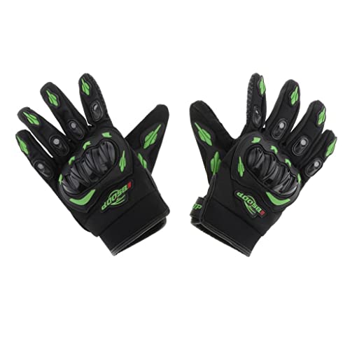 NITAGO Guantes de de Dedos Completos - Cálidos, Aislantes, de Calidad para Invierno, Verde M