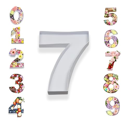 Manoczy Pappmaché Zahlenbox '7' befüllbar