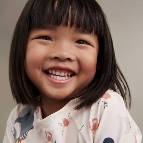 Boys and Girls Long Sleeve Rash Guard Shirt Neutral Swim Shirts3