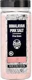 Soeos Soeos Himalayan Pink Salt, Fine Grain, 1.25 LB (20 oz)