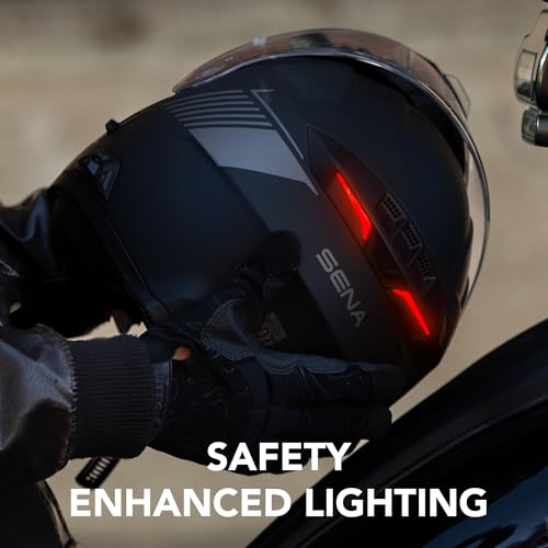 Image of Sena Specter Modular Smart Communication Motorcycle Helmet (Matte Black, S)