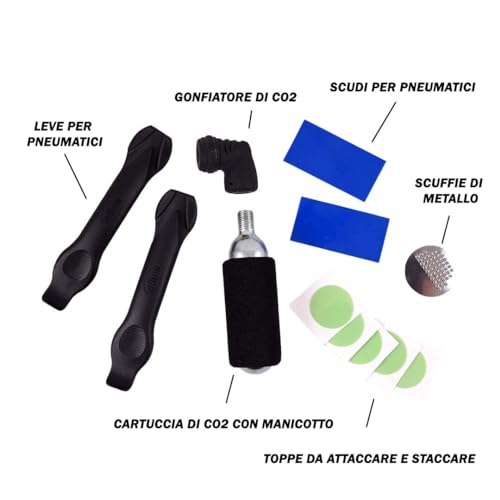 Slime 20495-95 Kit Attrezzi per Gomme di Bici, Kit...