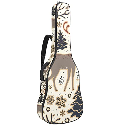 Sac à dos guitare acoustique imperméable housse 42.9 pouces