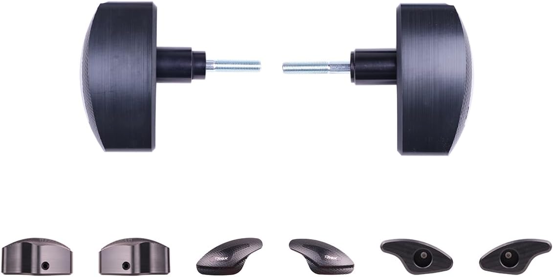 T-Rex Racing No Cut Frame Sliders Compatible with Suzuki 2016-2021 GSX-S1000F - Black