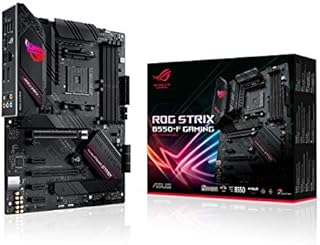 ASUS ROG Strix B550-F Gaming AMD AM4 Zen 3 Ryzen 5000 & 3rd Gen Ryzen ATX Gaming Motherboard (PCIe 4.0, 2.5Gb LAN, BIOS Flashback, HDMI 2.1, Addressable Gen 2 RGB Header and Aura Sync)