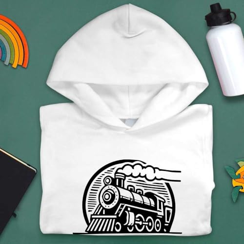 Azeeda 'Steam Train' Children's Hoodie/Hooded Sweater (KO047720)3