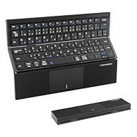 Amazon.co.jp: Ewin 折りたたみキーボード Bluetooth JIS日本語配列