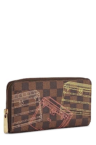 Pre-Loved Monogram Canvas Trunks & Bags Zippy Continental Wallet, Brown2