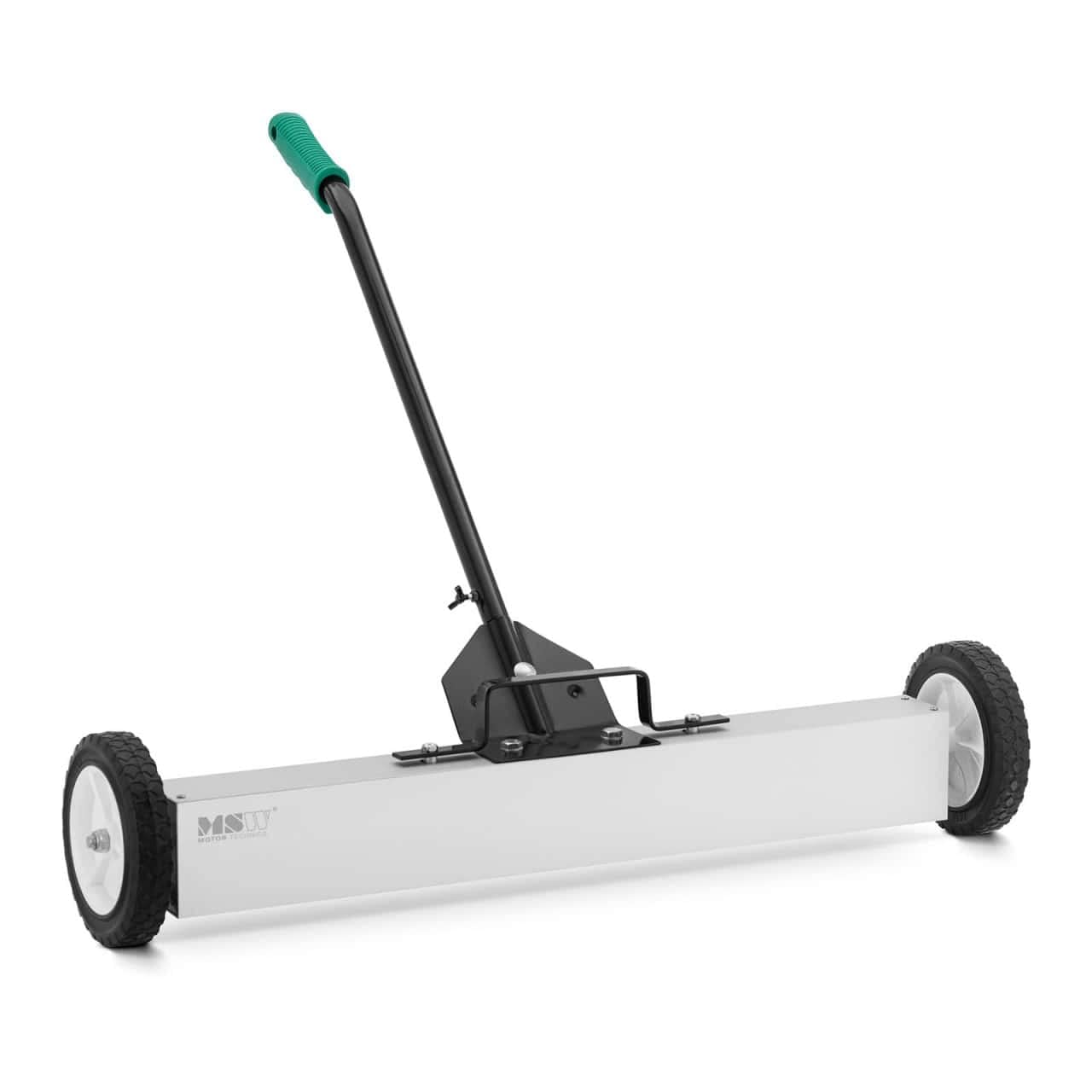 MSW Motor Technics Balai magnétique manche télescopique 73 - 100 cm 75 cm aimant en ferrite Blanc
