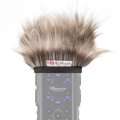 Pare-brise en fourrure ZOOM H6essential Gutmann protection vent microphone