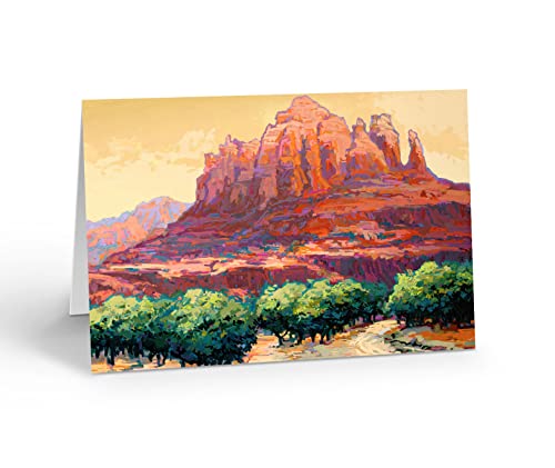 Image of Stonehouse Collection | Sedona, Arizona Note Cards |10 Boxed Cards & Envelopes | Red Rock Note Cards (Assorted)