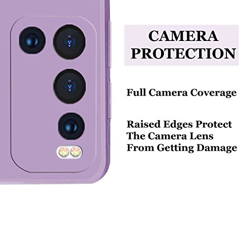 Image of A rtistque Back Cover Case for Vivo V19 with Camera Protection | Shockproof TPU | Stylish Protective Design | Slim Fit | Ultra Matte | Vivo V19 Back Cover - Purple