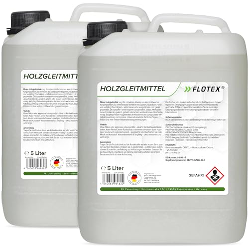 Produktbild von Berner Holzgleitmittel Silikonfrei – 5 Liter Kanister – Zum Sägen, Fräsen Und Als Harzlöser