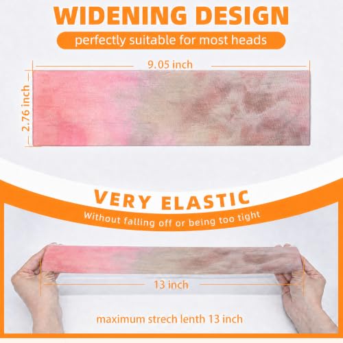 Image of Headbands for Women 8PCS, Summer-Exclusive Elastic Non Slip Hair Head Bands