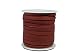 Deerskin Lace Leather Cord String Red 50 Feet Spool 3/16 Inch