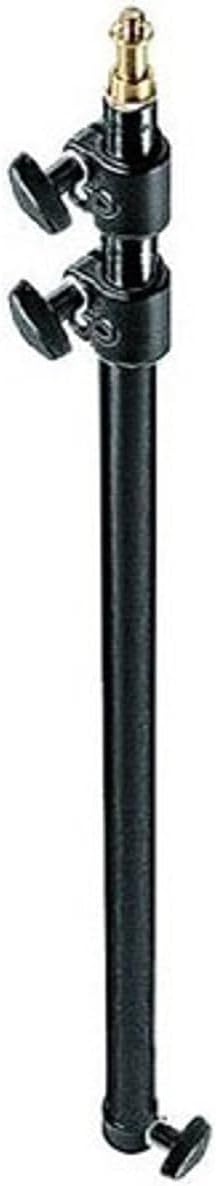 Manfrotto Baby Stand Extension for Lightstands, variable 35" to 92", 5/8" Stud w/1/4"-20 Tip, Black Anodized (#3369)