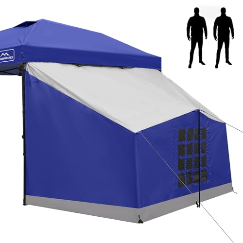 Image of KAMPKEEPER Side Tent,1 /2 Person Camping Tent for 10' x 10' Pop Up Canopy